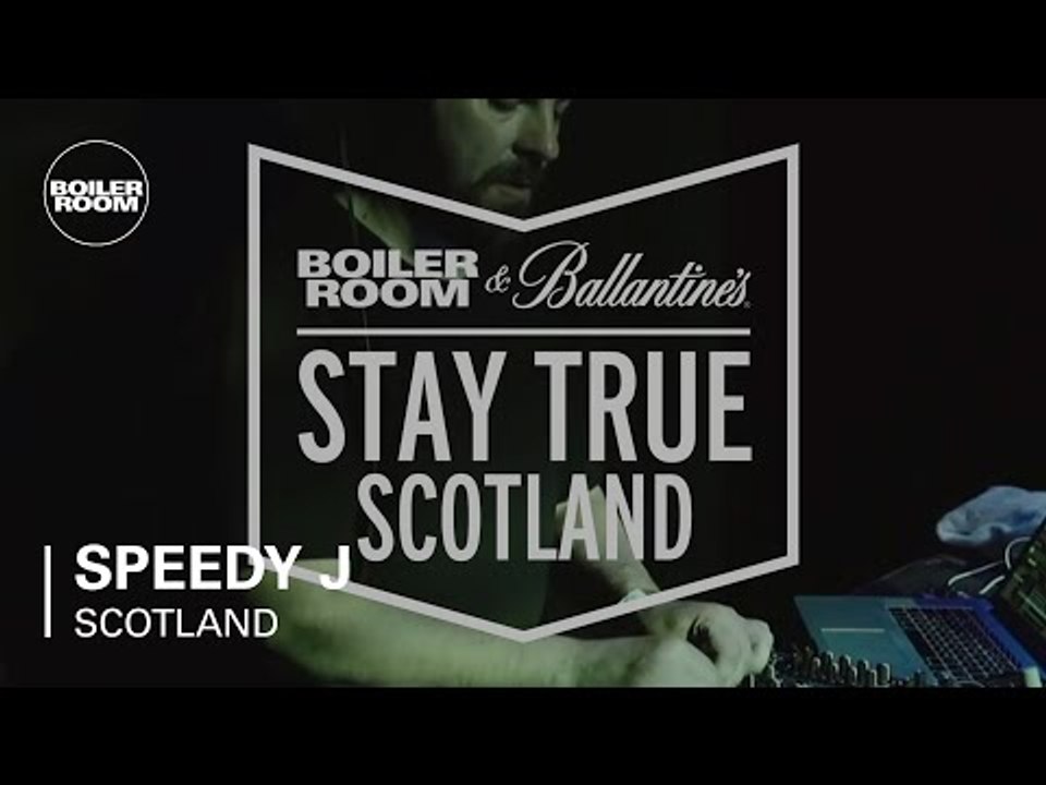Speedy J Boiler Room & Ballantine's Stay True Scotland Live Set