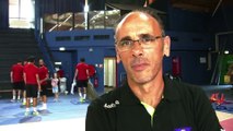 L'interview de Gilles Derot, l'entraîneur du Istres Ouest Provence Handball