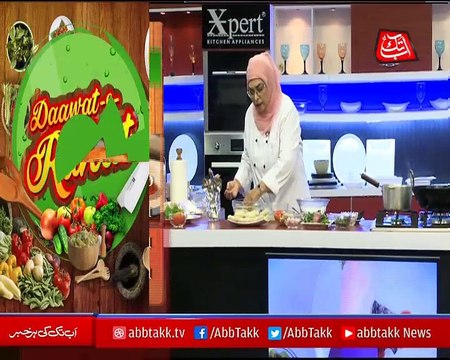 Abbtakk - Daawat-e-Rahat - Episode 163 (Qeema aur Sabziyon ke Cutlets, Vegetable Meet Tumbling Soup) - 16 November 2017