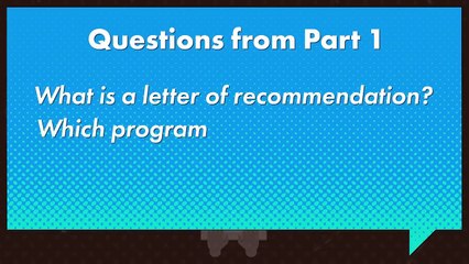 All you need to know about Letters of Recommendation - Part 3 of 4 - Study Abroad