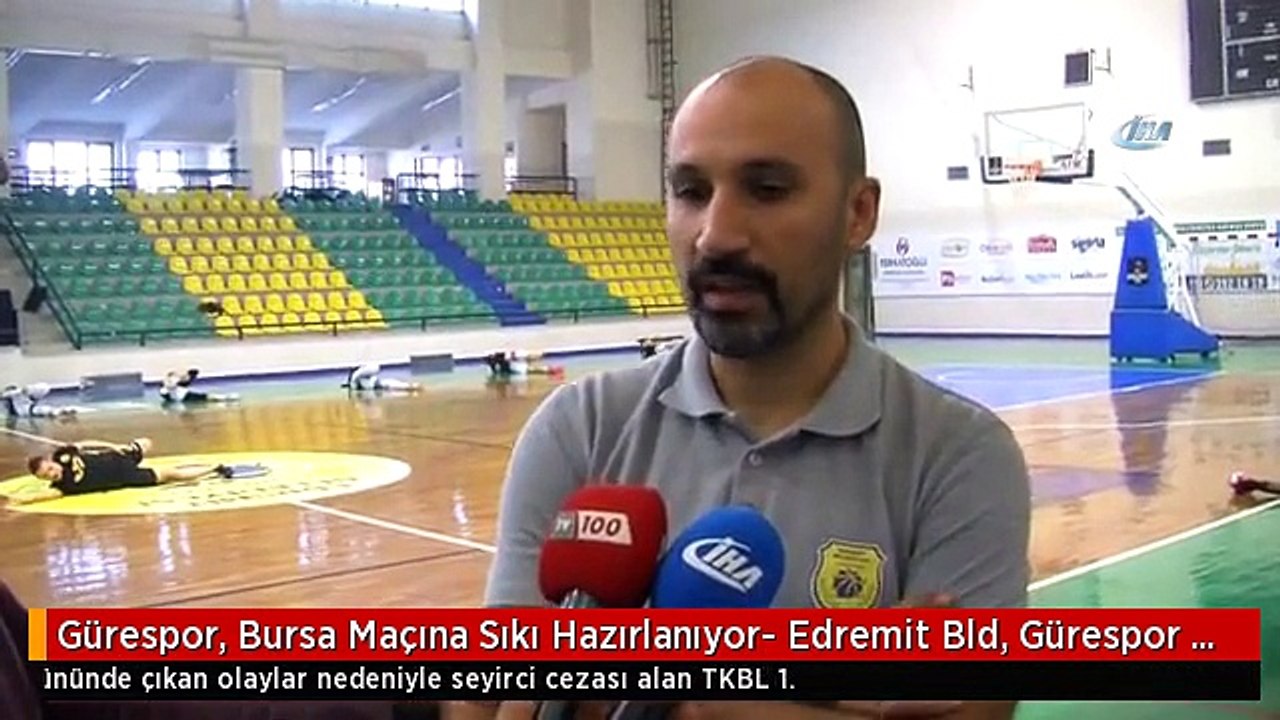 Gürespor, Bursa Maçına Sıkı Hazırlanıyor- Edremit Bld, Gürespor Başantrenörü Ömer Buharalı: -...