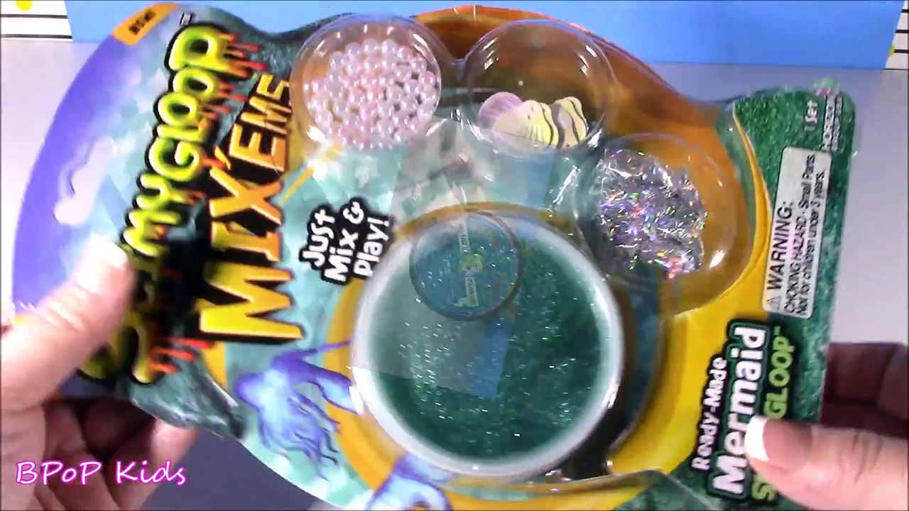 DIY Mermaid SLIME Mixing Kit! Easy Ready Made Slime! Mix Pearls & Shells! Unicorn Tears SLIME Putty!