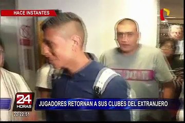 Seleccionados mundialistas retornan a sus clubes en el extranjero