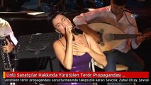 Ünlü Sanatçılar Hakkında Yürütülen Terör Propagandası Soruşturmasında Takipsizlik Kararı