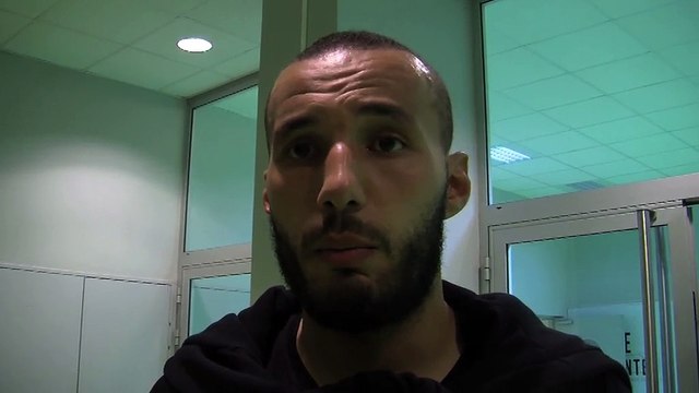 La zone mixte Maritima après la rencontre Grenoble / FC Martigues