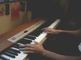 Paint it black piano