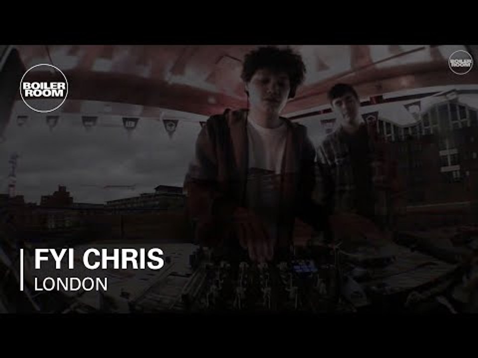 FYI Chris Converse Rubber Tracks Live x Boiler Room London DJ Set