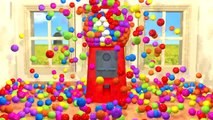 3D Gumball - The Ball Pit Show with Colored Balls - Mr Eggie's Gumball Machine-J0HyU1axKiQ