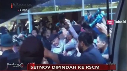 Detik-Detik Pemindahan Setya Novanto ke RSCM