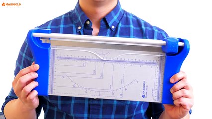 'Marigold 12' Professional Titanium Rotary Paper Trimmer Cutter (TR410)
