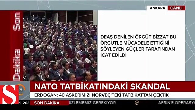 Cumhurbaşkanı Erdoğan: DEAŞ'ı kuran kimse PYD'yi kuran da odur