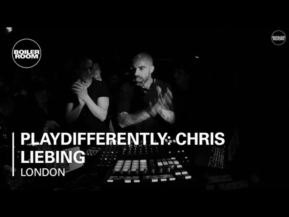 PLAYdifferently: Chris Liebing Boiler Room DJ Set