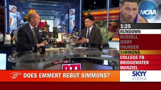 Are the NCAA President’s remarks on Simmons ‘complete foolishness’ _ Pardon The Interruption _ ESPN-qFq217wu4AE
