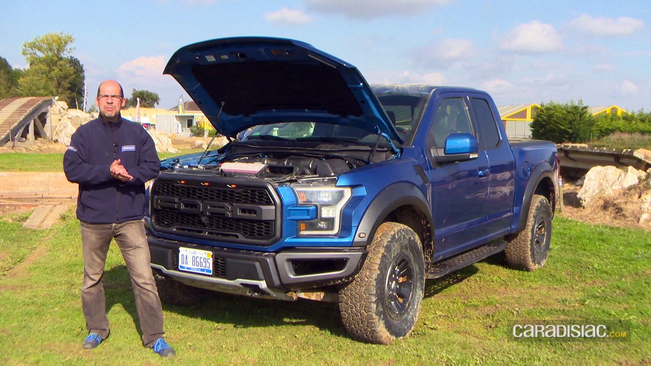 Prise en mains vidéo - Ford Raptor : Ca, c'est l'Amérique !