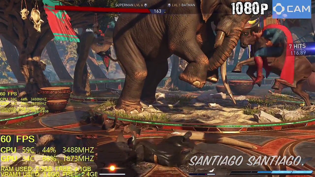 Injustice 2 - GTX 1060 - G4560 - 1080p - 1440p - 4K - Full Game Benchmark