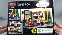 옥스포드 오락실 미니 추억의 게임룸 레고 호환 블럭 조립 리뷰 Oxford BM35210 Game Room Lego Block Toy