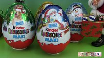 43.Oeufs Surprise Kinder Maxi de Noël Christmas Kinder Surprise Maxi Eggs Huevos Sorpresa de Navidad