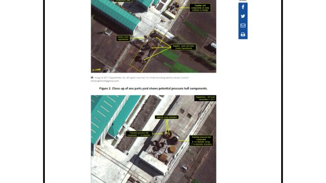 38노스 北, SLBM 탑재 신형 잠수함 개발 활발 / YTN