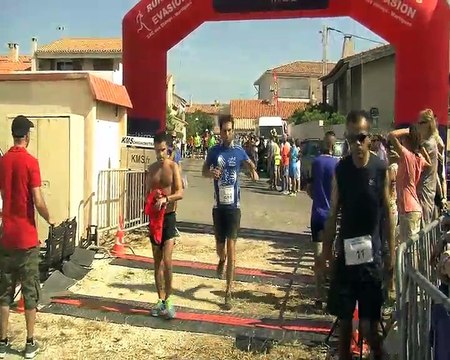 La team Maritima à l'arrivée de cette 31ème Martigues-Carro