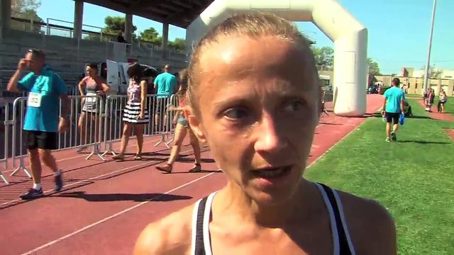 L'interview de Marianna Oulianova, du MSA, première féminine hier à Marignane.