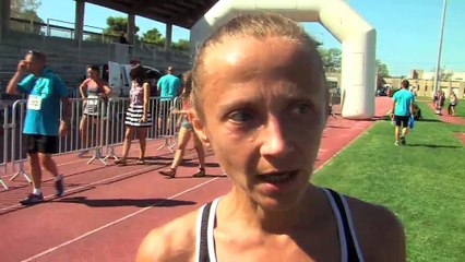 L'interview de Marianna Oulianova, du MSA, première féminine hier à Marignane.