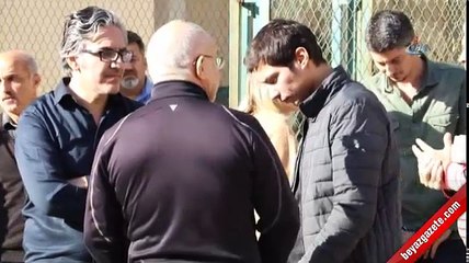 Tek Teker Arif’in cenazesini oğulları ve Kenan Sofuoğlu aldı