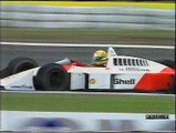 Gran Premio di Germania 1988: Pit stop d'emergenza di Caffi e ritiro di Mansell