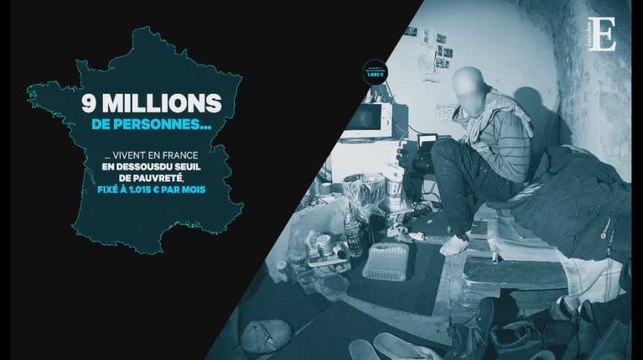 Les pauvres moins nombreux mais… plus pauvres