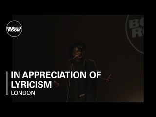 Boiler Room London x Saul Williams Presents: In Appreciation Of Lyricism (Part One)