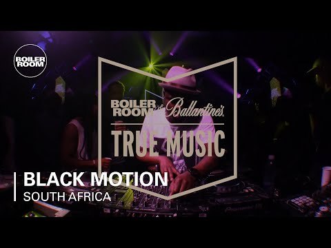 Black Motion Boiler Room and Ballantine's True Music South Africa