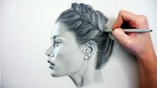 How to draw, shade, blend realistic skin Part 1 | Step by Step Drawing Tutorial