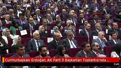 Cumhurbaşkanı Erdoğan, AK Parti İl Başkanları Toplantısı'nda Konuştu 6