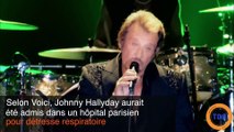 L’état de santé de Johnny Hallyday inquiète, le chanteur hospitalisé en détresse respiratoire ? (vidéo)