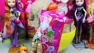 GIANT Surprise Eggs Compilation - Ever After High Daughters of Disney Princesses and Queens