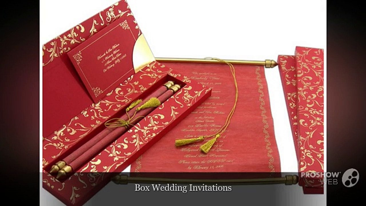 Box Scroll Invitations Onlline