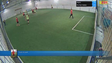 Faute de paul - Kirghiz Vs Pro Tech Habitat - 16/11/17 21:00 - LIGUE 2 - Poitiers Game Parc