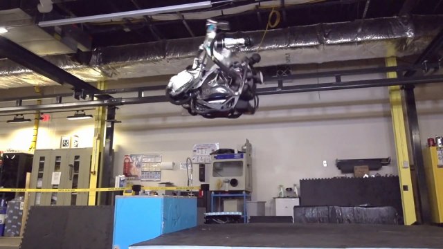 Watch Boston Dynamics robot Atlas do a backflip