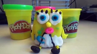 Play Doh Baby Spongebob - Toys for kids - SpongeBob SquarePants Play Doh Tutorial