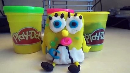 Play Doh Baby Spongebob - Toys for kids - SpongeBob SquarePants Play Doh Tutorial