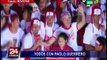 Seleccionados e hinchada peruana agradecieron a Paolo Guerrero en Estadio Nacional