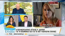 Η Ρένα Δούρου για τα αίτια της τραγωδίας στη Δυτική Αττική