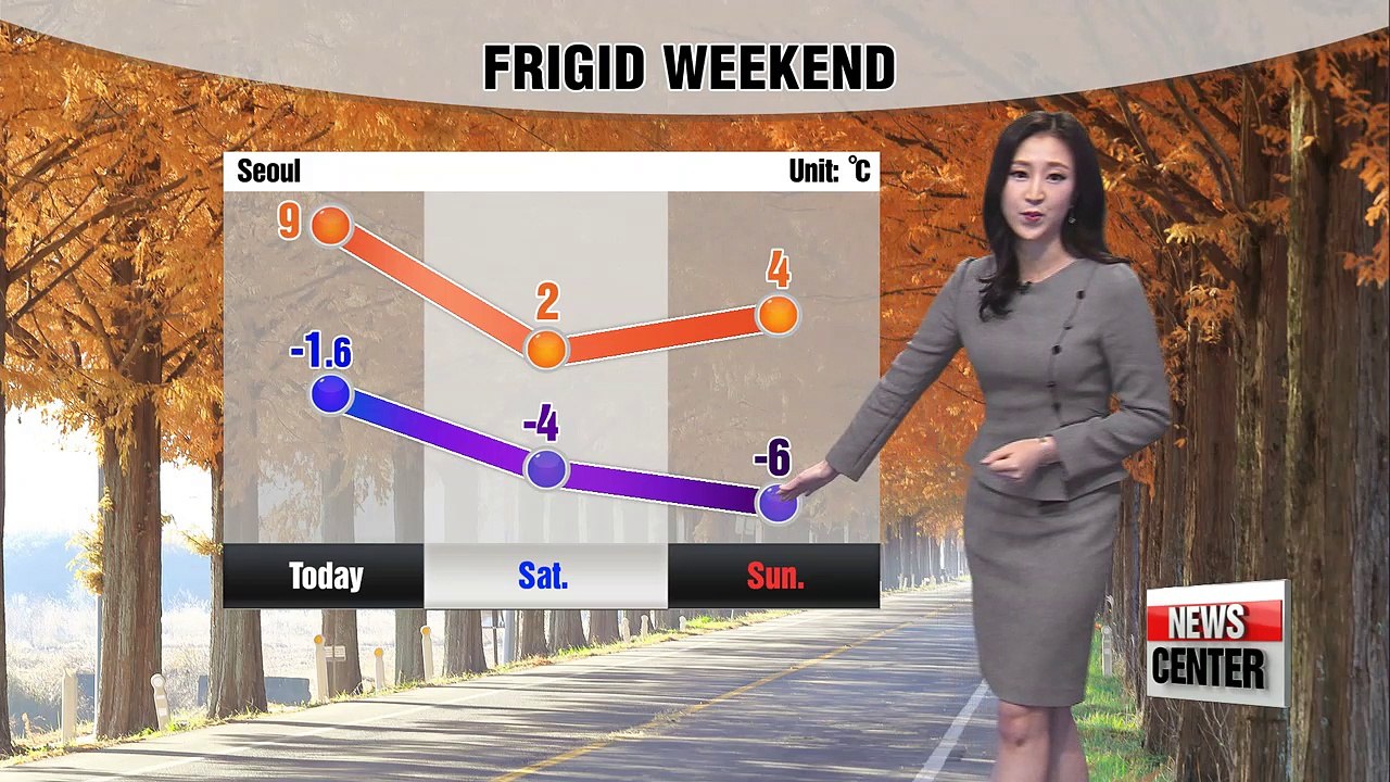 Weekend morning falls into subzero degrees  _ 111717