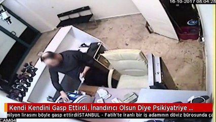 Kendi Kendini Gasp Ettirdi, İnandırıcı Olsun Diye Psikiyatriye Yattı