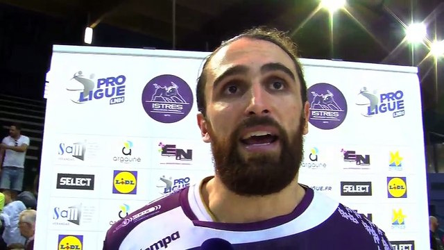 Thomas Tricaud, capitaine d'Istres Handball.