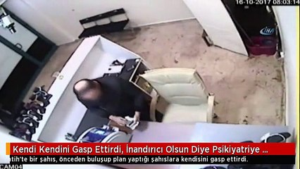 Kendi Kendini Gasp Ettirdi, İnandırıcı Olsun Diye Psikiyatriye Yattı