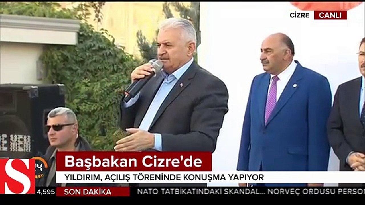 Başbakan Yıldırım: PKK çukur terörüyle 27 cami yıktı, 70 tanesi kullanılamaz hale geldi