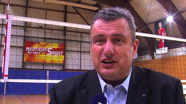 Eric Tanguy, président de la fédération française de volley-ball.