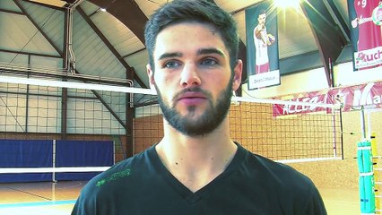 L'avant match Maritima avec les martégaux Julien Pouley et Rafidison Rija