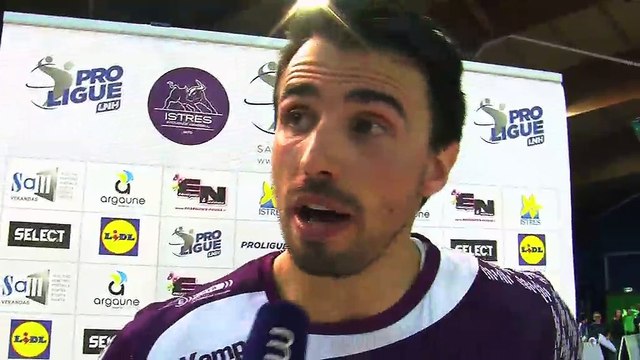 Bastien Cismondo, demi-centre à Istres Handball.