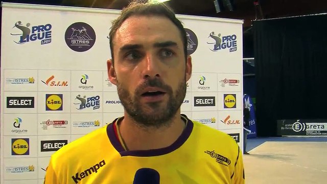 Robin Cappelle satisfait par la prestation collective d'Istres contre Sélestat